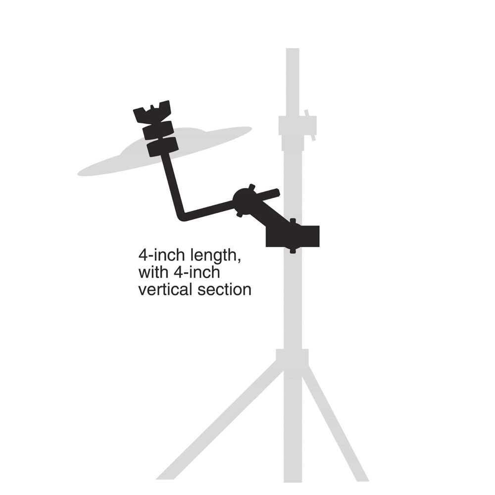 Extensor Para Prato Splash Com Clamp Gibraltar SC-CLAC