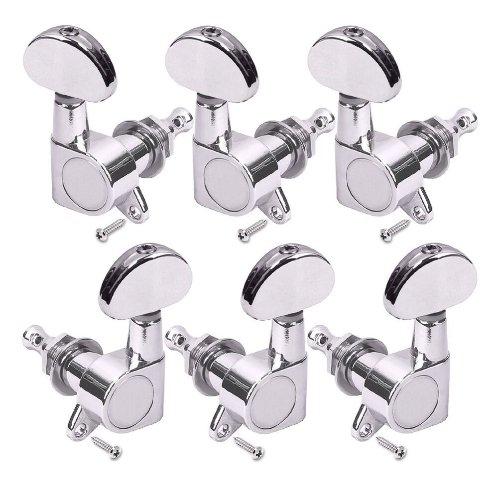 Tarraxa Guitarra Blindada Cromada 3x3 Spirit J03-CR-R3L3