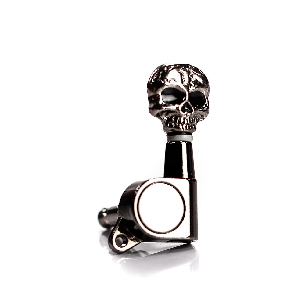 Tarraxa Para Guitarra Preto Perolado Caveira R6 Spirit