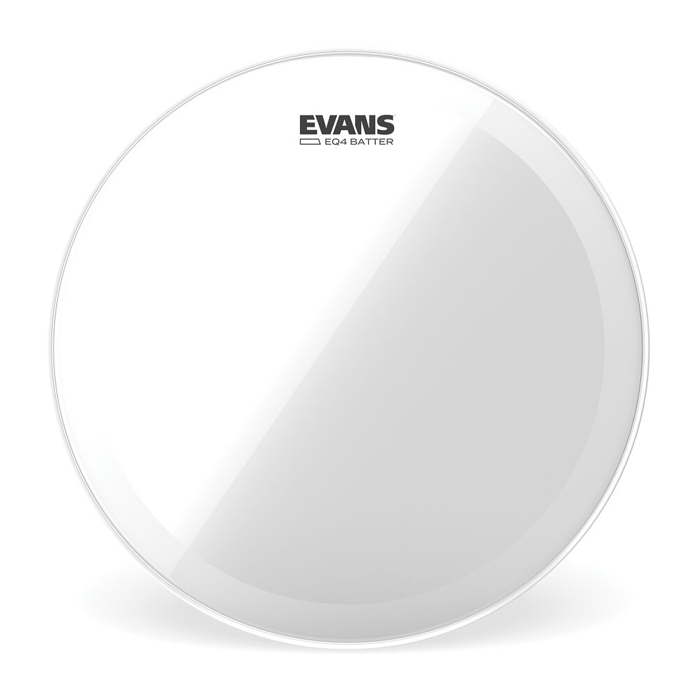 Pele Batedeira Para Bumbo 16' Evans EQ4 Transparente BD16GB4