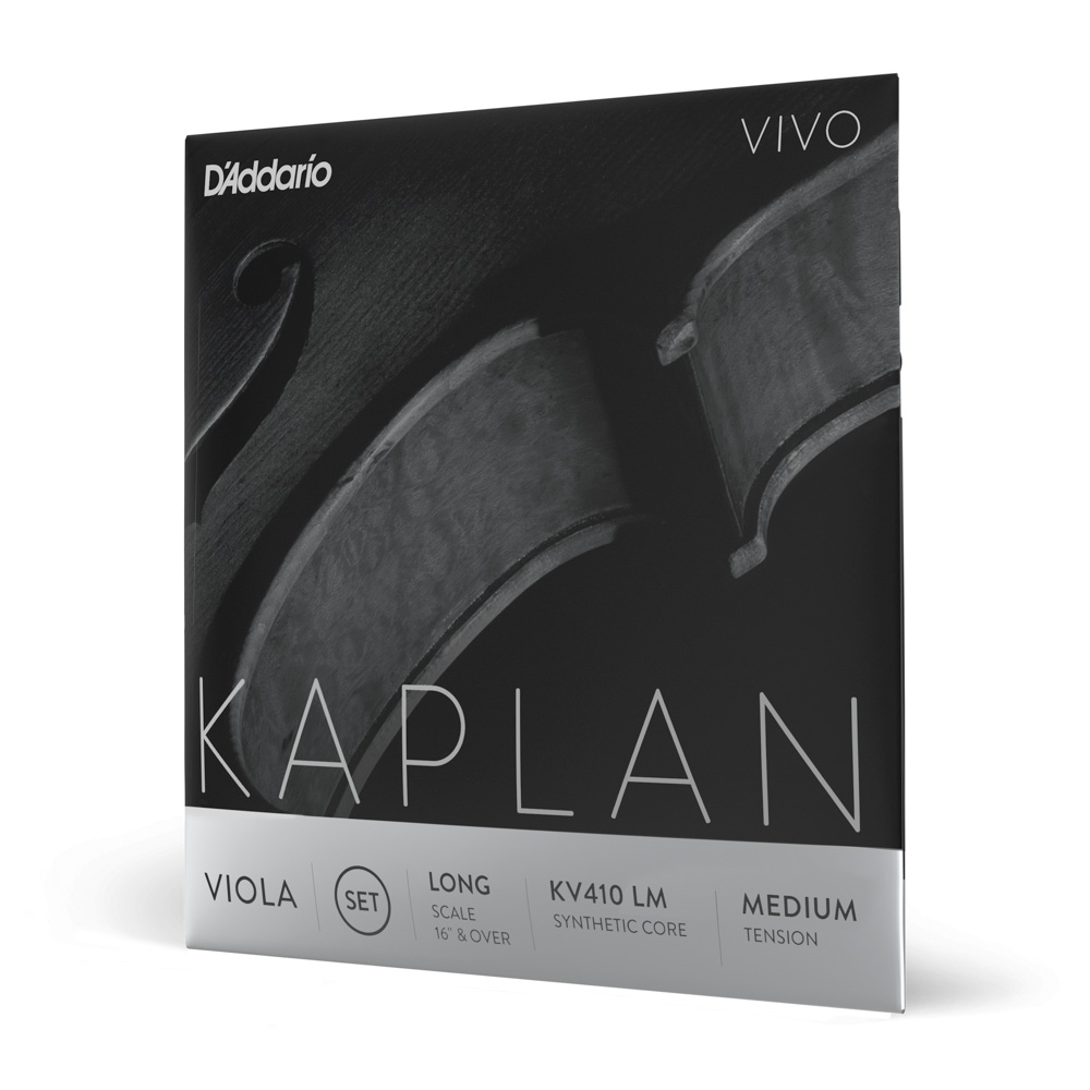 Encordoamento Viola De Arco DAddario Kaplan Vivo KV410 LM