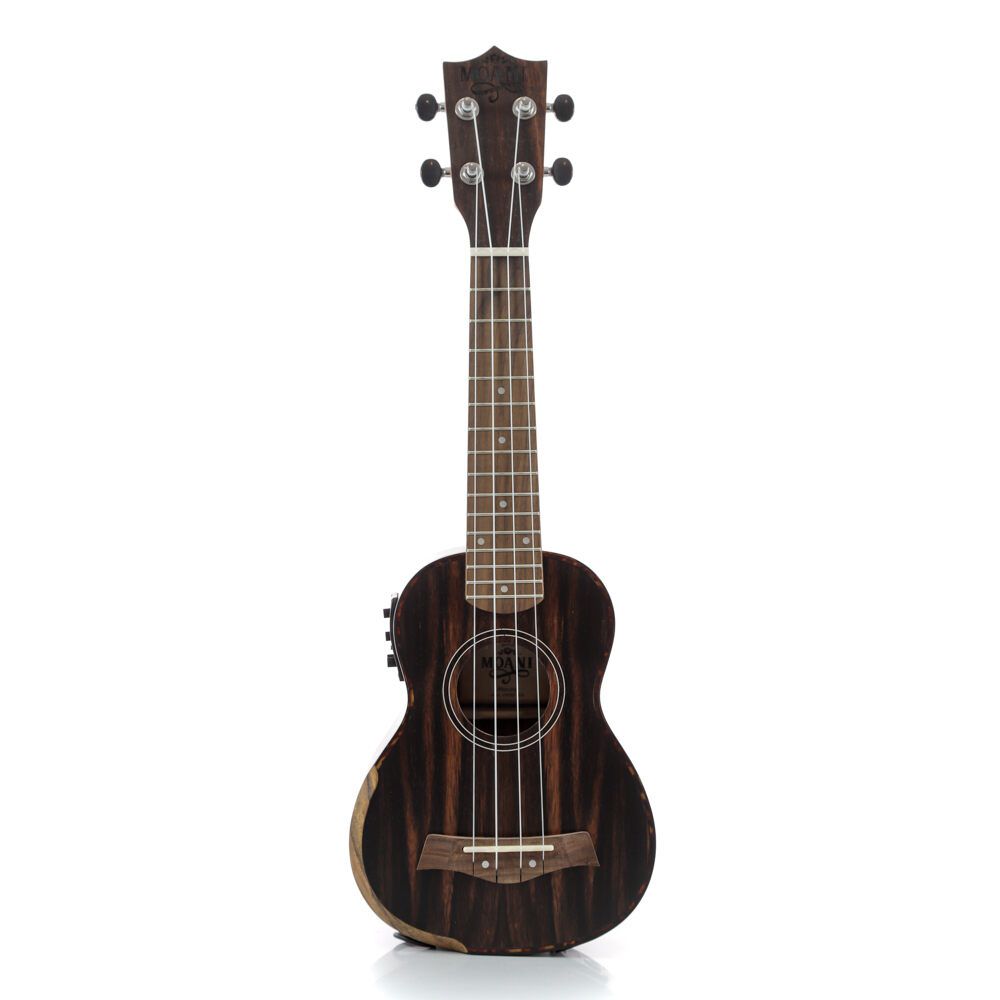 Ukulele Moani MAUNA Soprano 21'' Ebony C/ Bag UKEB-21EQ