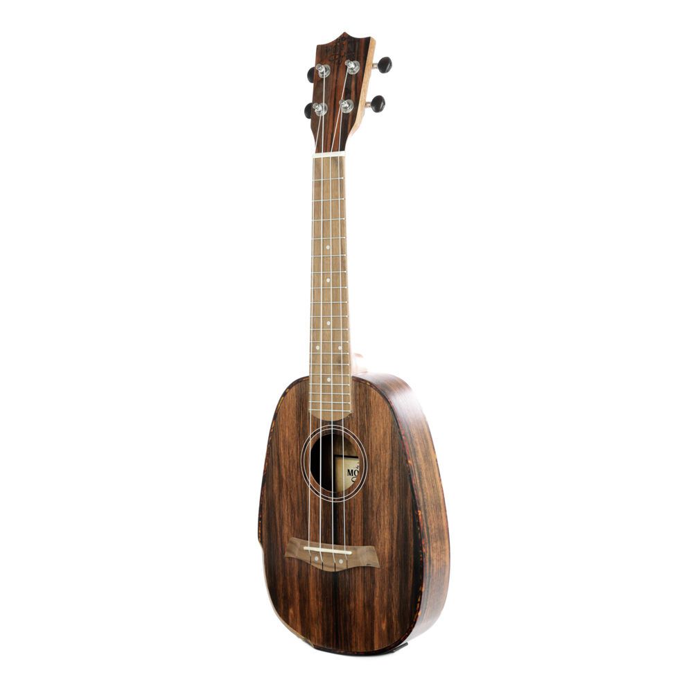 Ukulele Moani MAUNA PINEAPPLE Concerto 23' Ebony Com Bag
