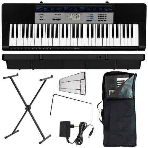 Kit Teclado Eletrônico Profissional Completo Casio Ctk-1550