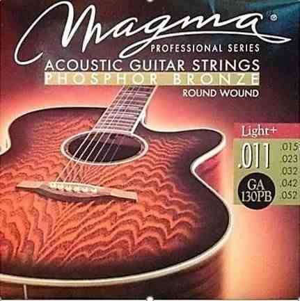 Encordoamento Para Violão Profissional 0.11 Ga130pb Magma