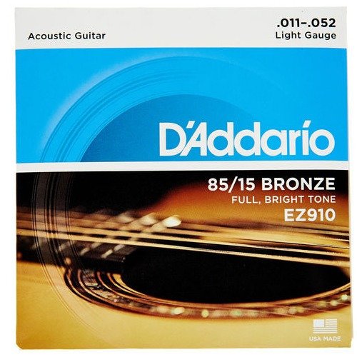 Kit 2 Encordoamento D'addario Para Violão Ez910 Frete Grátis