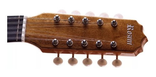 Kit Viola Eletroacústica Cinturada Rv154 Rozini