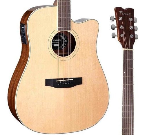 Violão Eletroacústico Fishman Eagle Emd370 CE NT + Estojo