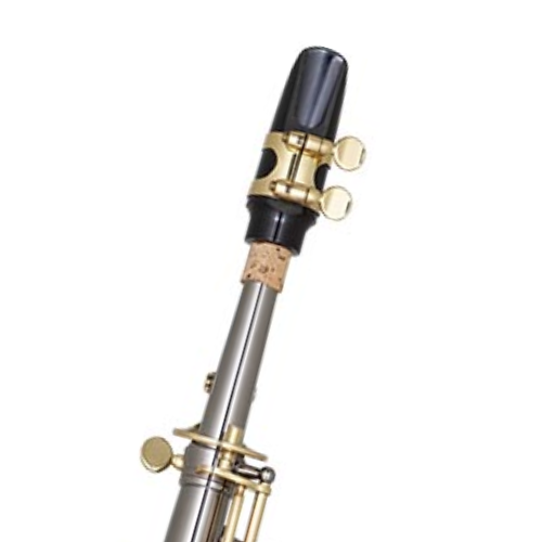 Saxofone Soprano Ônix Chaves Douradas Black Lacado Som Rico Acabamento Premium e Bag