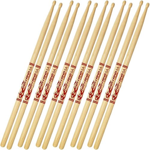 6 Pares De Baquetas Liverpooll  7a Eco Bio Nirvana Ni Dz7am