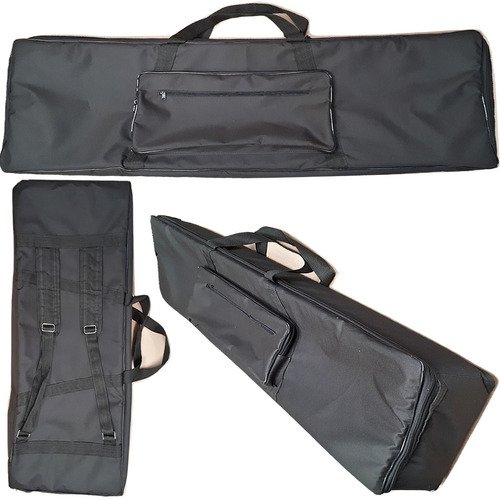 Capa Bag Master Luxo Teclado Korg Pa3x Le Nylon Preto
