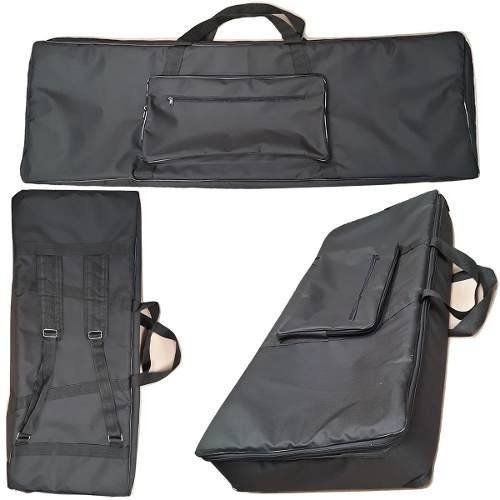 Capa Bag Para Teclado Korg Pa600 Nylon Master Luxo (preto)