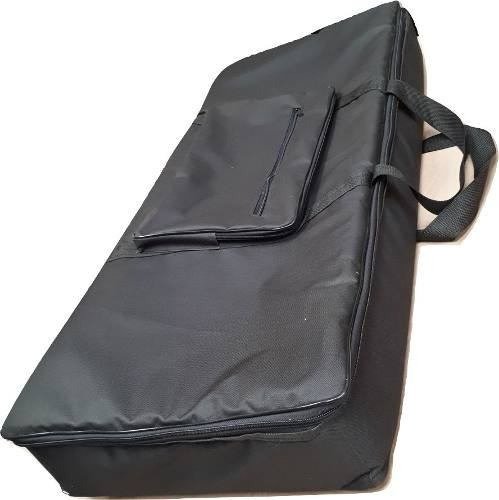 Capa Bag Para Teclado Korg Trinity 7 Nylon Master Luxo Preto