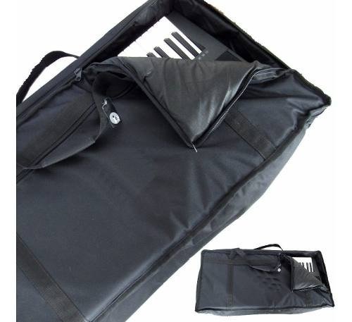 Kit Capa Para Piano 88 Teclas C/ Banqueta Suporte Cobertura