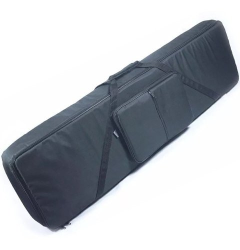 Capa Teclado 6/8 Bolso Duplo Super Luxo Nylon Acolchoado