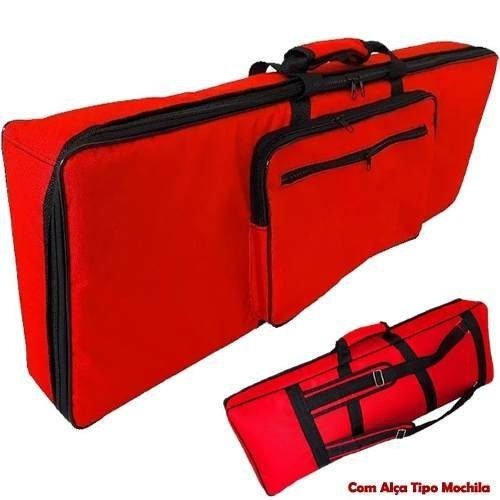Capa Master Luxo Teclado Nord Stage Nylon 900 + Cobertura