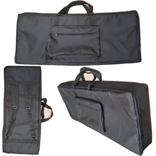Kit Capa Extra Luxo Para Teclado 5/8 C/ Alça + Acessórios