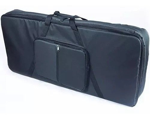 Capa Teclado 5/8 Acolchoado Bolso Duplo Super Luxo Nylon