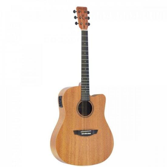 Violão Eletroacústico Strinberg FS4D Forest Folk Aço Mogno Color