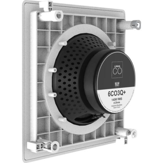 Arandela JBL Quadrada 6CO3Q+ 140w - Conjunto Branco de 2 Peças