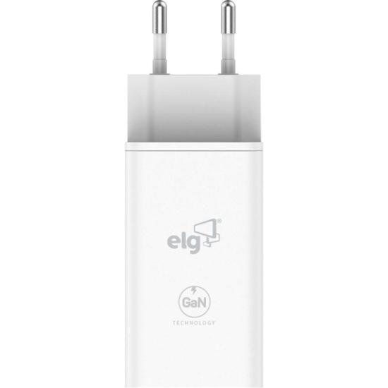 Carregador USB W65GAN 3 Saídas 3A ELG