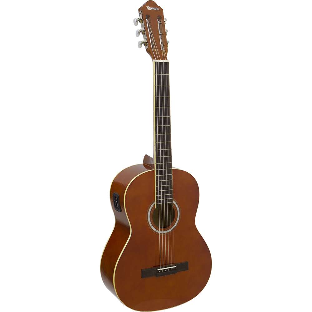 Violão Eletroacústico De Aço Tcg 390 A Eq Marrom Thomaz