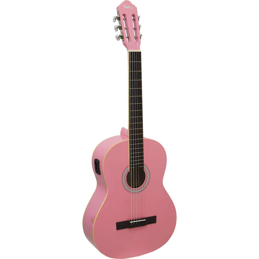 Violão Eletroacústico De Aço Tcg 390 A Eq Rosa Thomaz