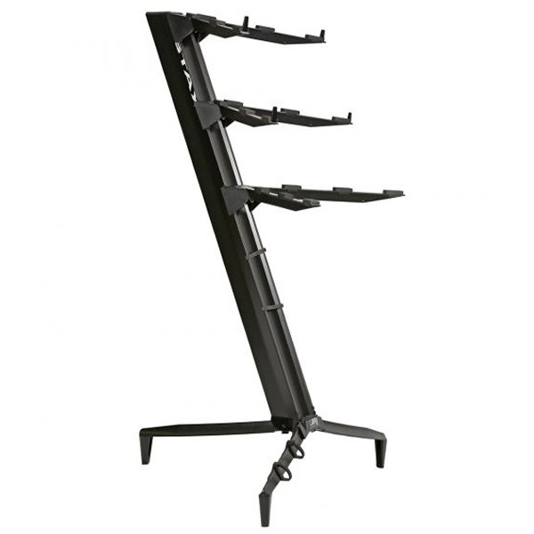 Suporte Teclado Stay Torre 1300/03 Alumínio Preto