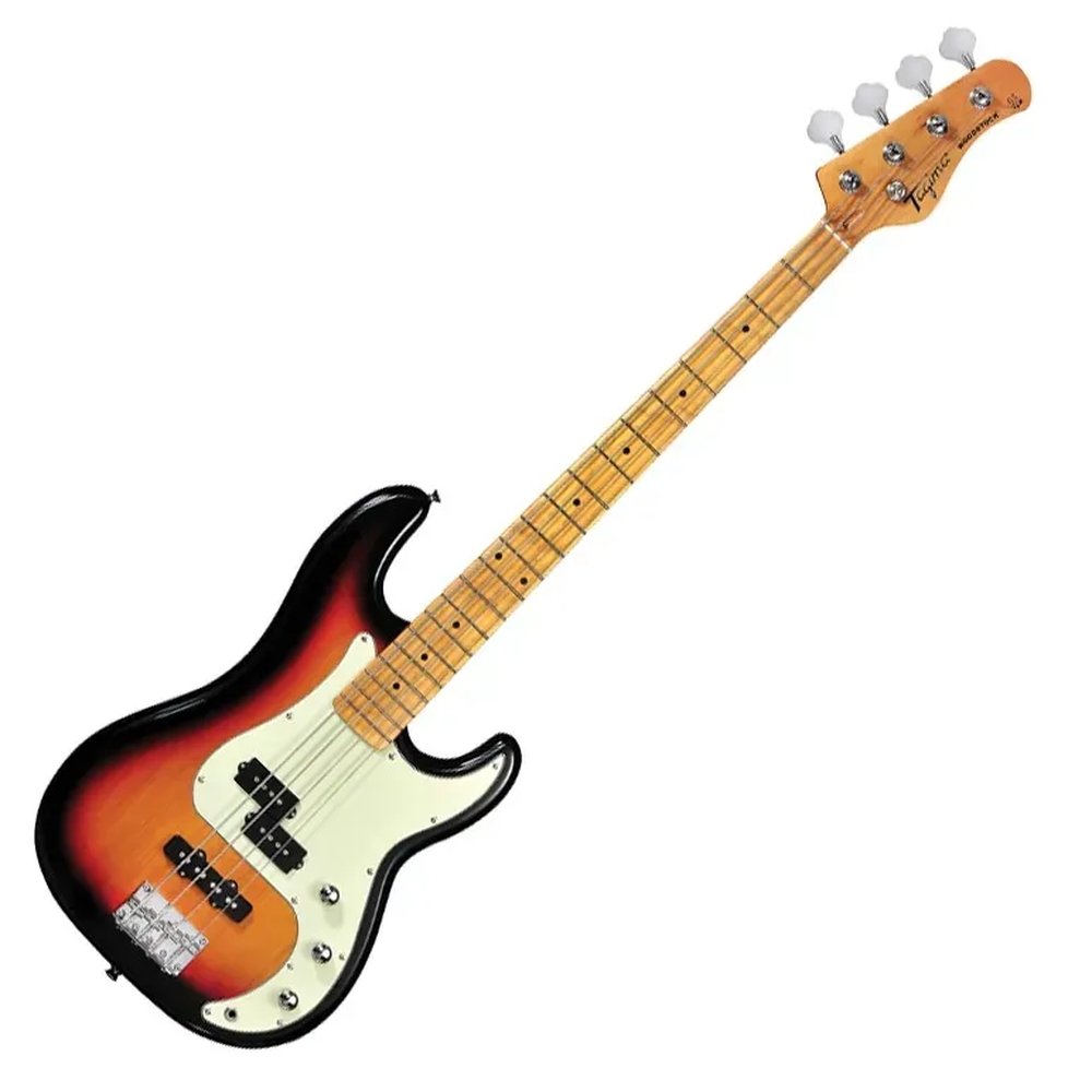 Contra Baixo Tagima Woodstock Serie 4 Cordas Passivo TW65 Sunburst