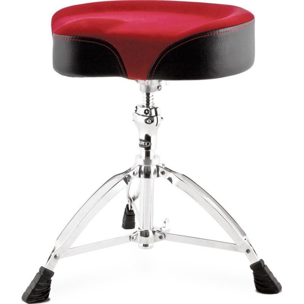 Banco Bateria Mapex T765 Aser Selim Red Cloth Top Vermelho