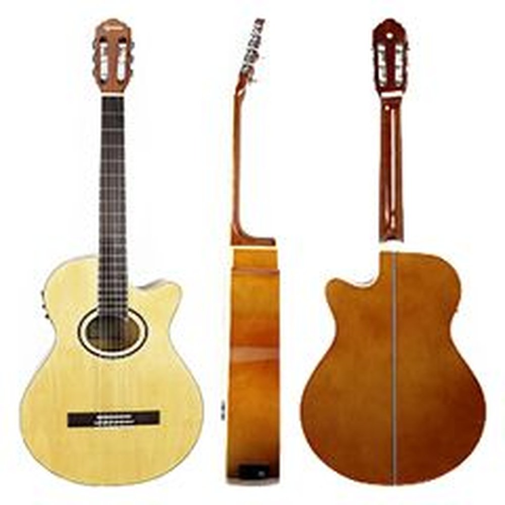 Violão Mini Jumbo Cutway Eletroacústico Giannini GNF 1D CEQ NG + Capa
