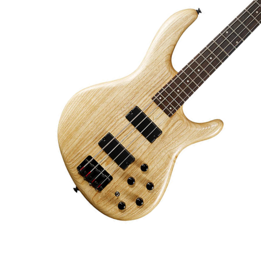 Contrabaixo Elétrico Cort Action DLX AS OPN com Corpo em Ash, EQ Ativo Markbass e Captadores Powersound