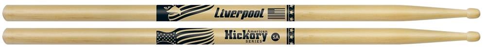 5 Pares Baqueta Hy 5am American Hickory 5a Ponta Madeira