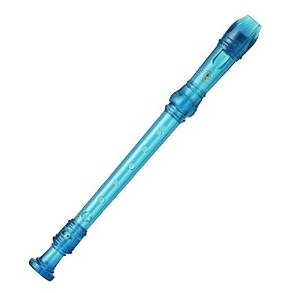 Kit C/6 Flauta Doce Yamaha Soprano Germanica Yrs20 Gb Azul