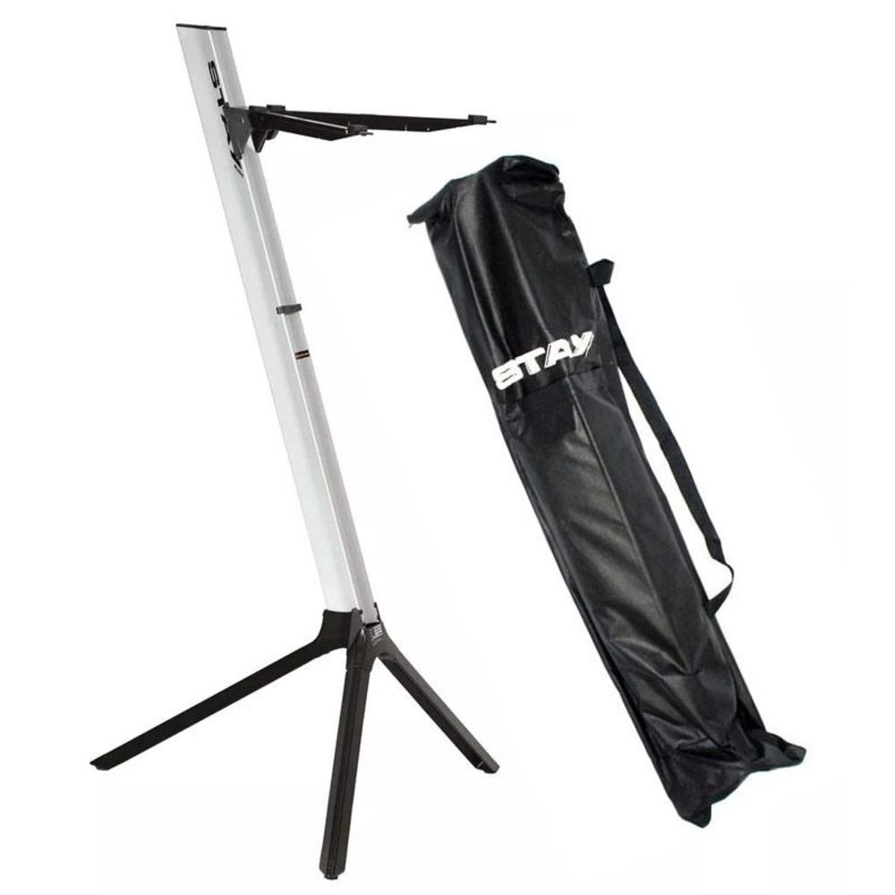 Estante Suporte Teclado Stay Slim 1100/01 Prata Com Capa