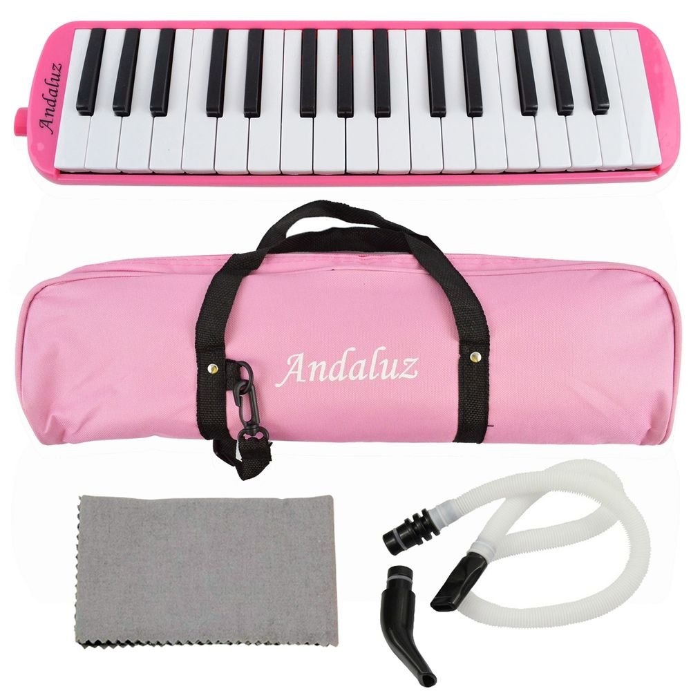 Escaleta 32 Teclas Ft32k Rosa Andaluz Com Bag