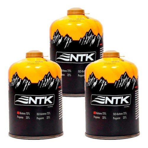 Cartucho De Gás Maxxgas Nautika Com Válvula 450g 3 Unidades
