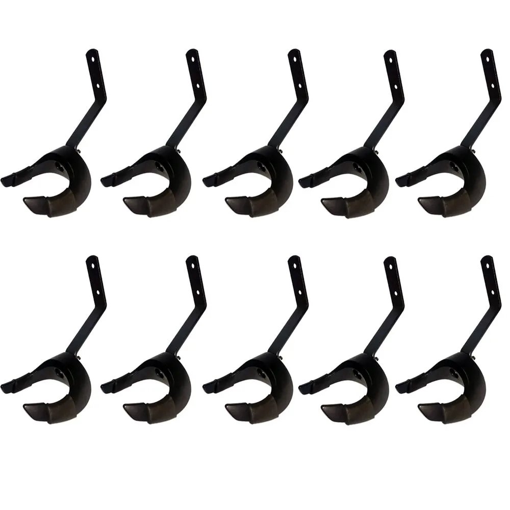 Kit 10 Suportes De Parede Fixo Guitarra Violão Cavaco Baixo Am Ask