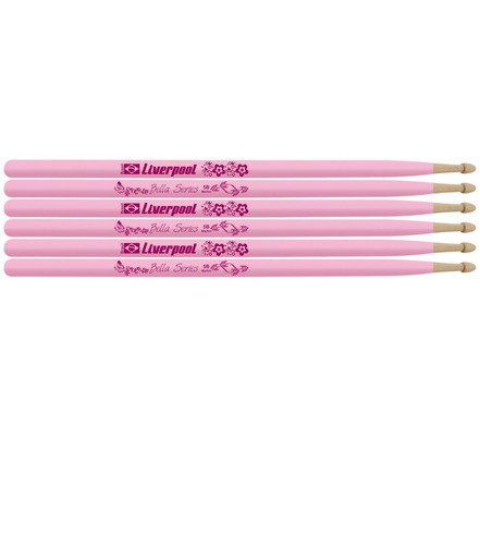 Baqueta Liverpool Bella Marfim Lb-5bm (kit 3 Pares) *