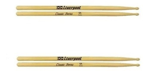 Liverpool Baqueta Classic Series 5a Ponta De Madeira 2 Pares