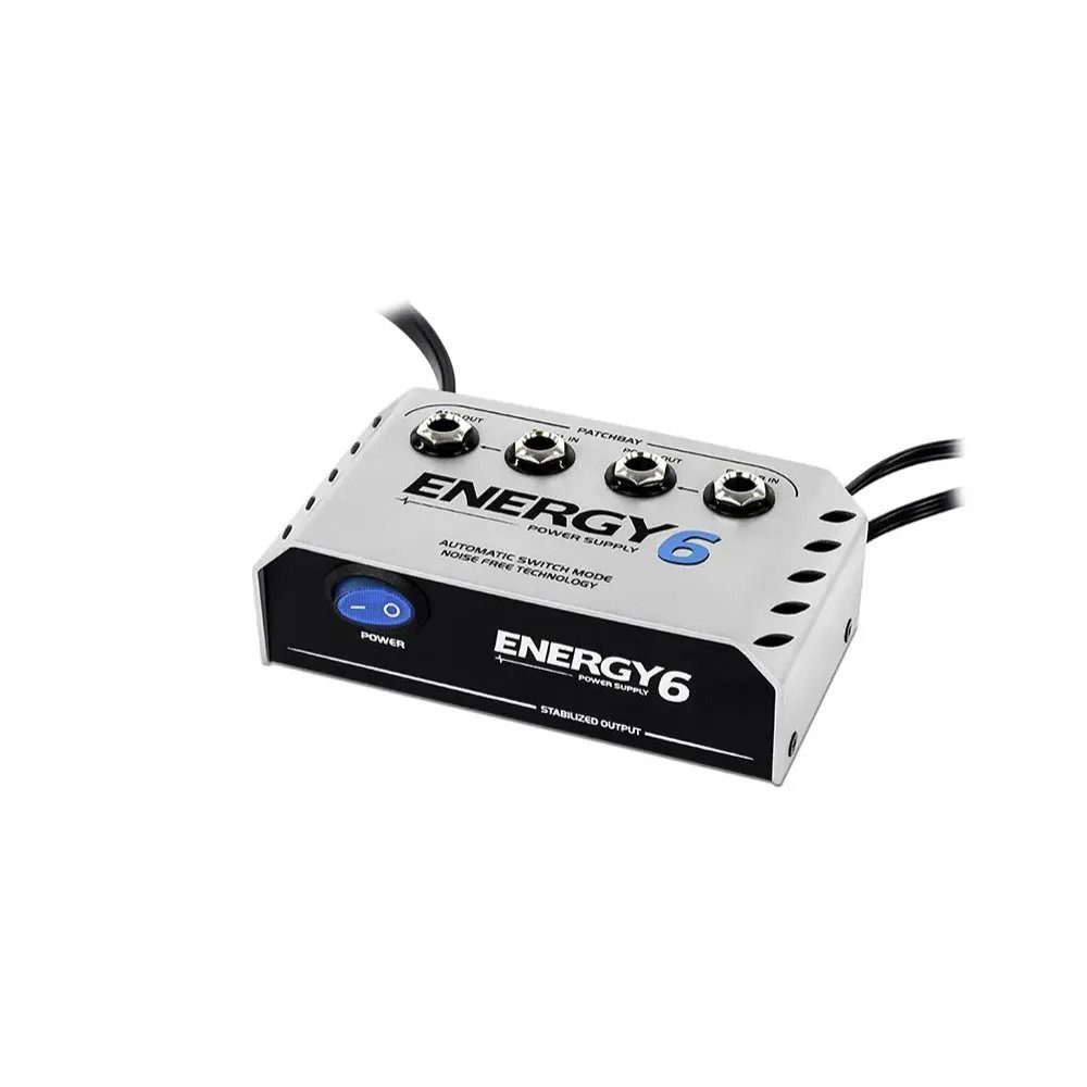 Fonte Pedal 6 Pedais Landscape E6 Energy 6 1000ma Patchbay