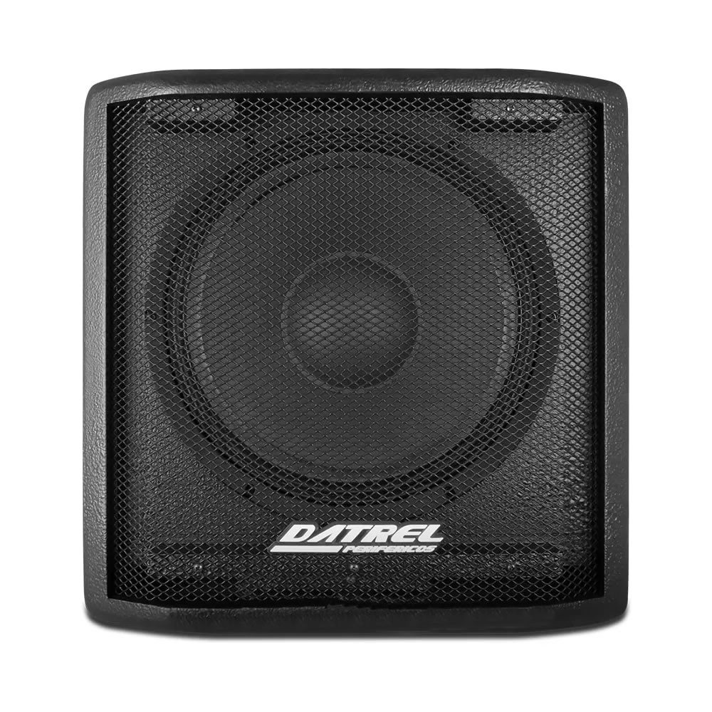 Sub Woofer Grave Ativo 300w Rms Falante 12" Polegadas SWA-300 Datrel