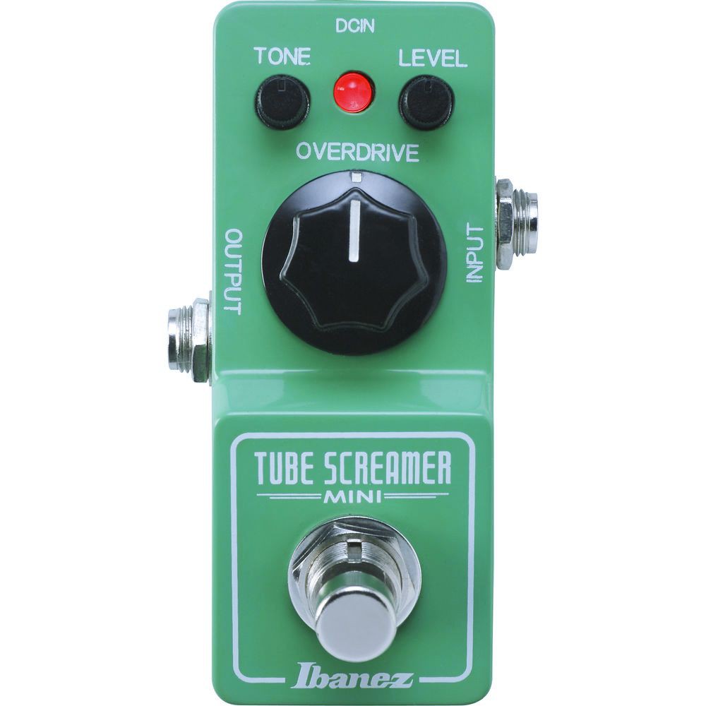 Pedal Ibanez TS Mini Tube Screamer Overdrive True Bypass Para Guitarra