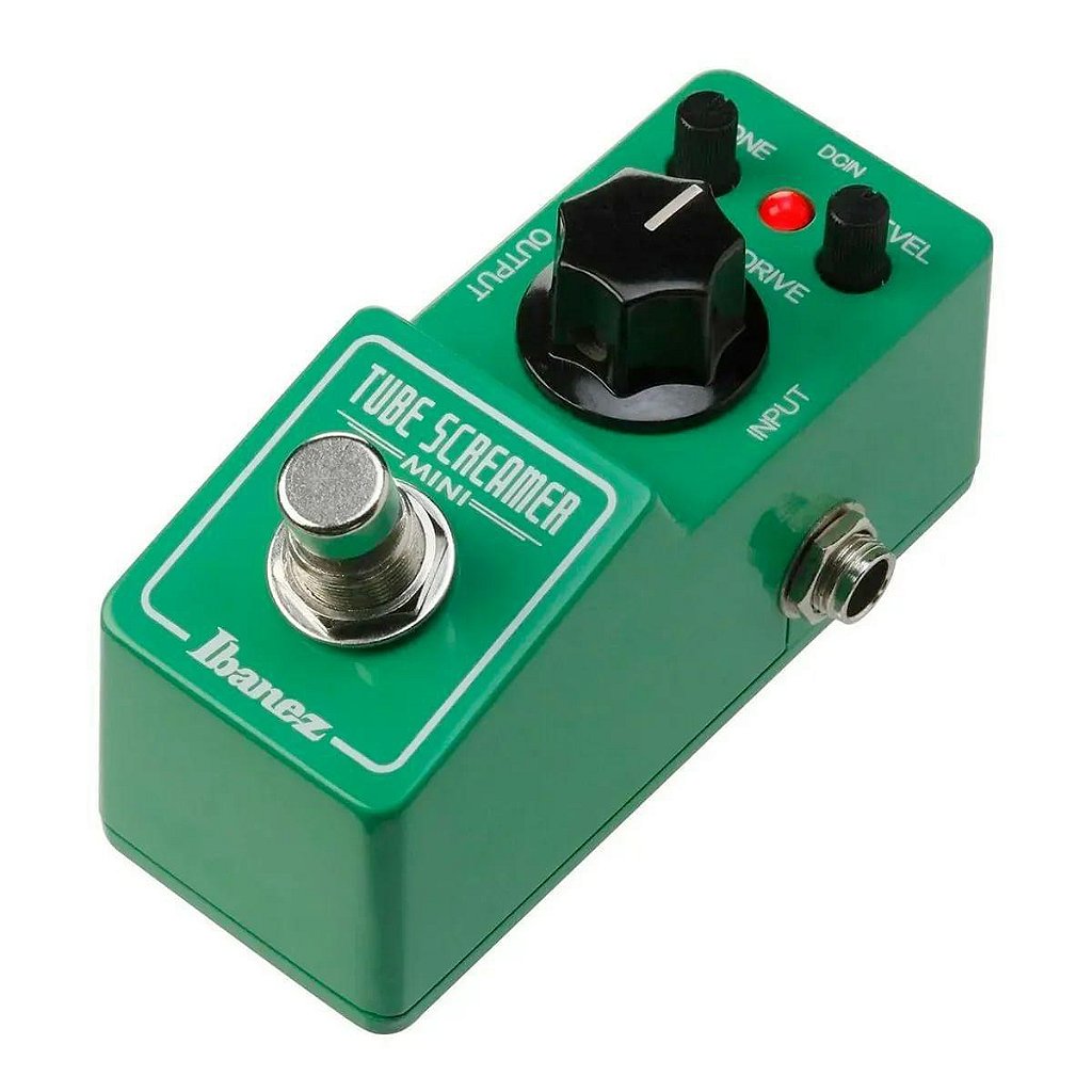 Pedal Ibanez TS Mini Tube Screamer Overdrive True Bypass Para Guitarra