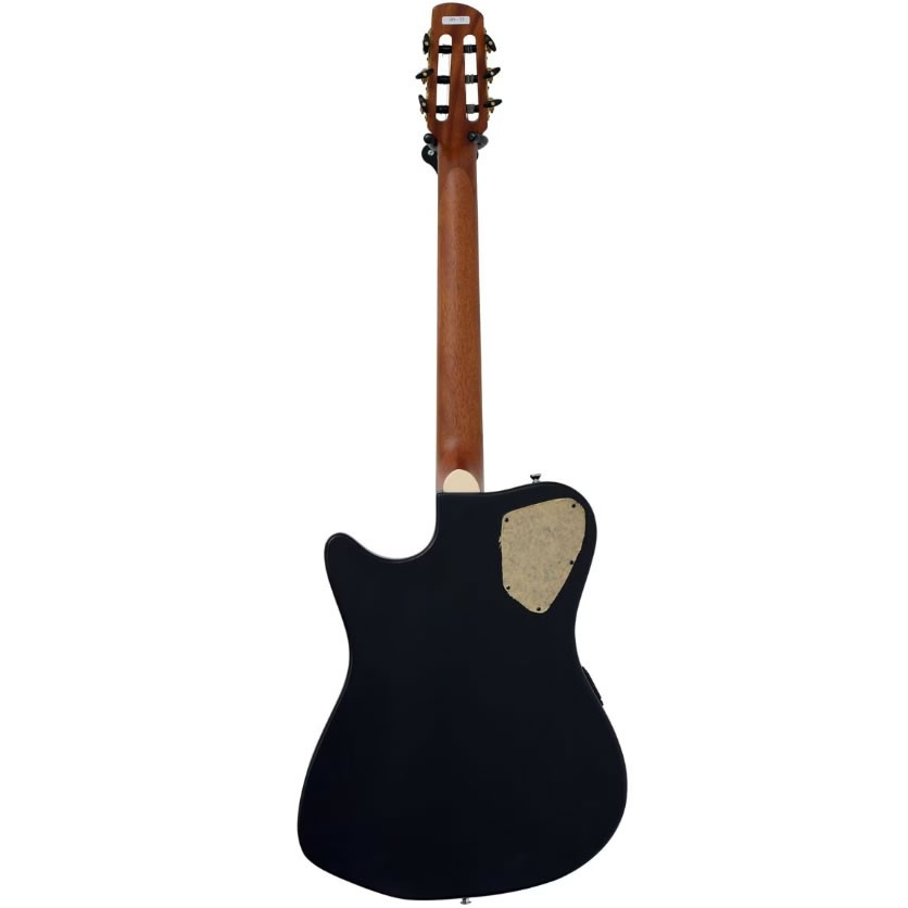 Kit Violão Marquês VN-12 Flat Nylon Elétrico Natural