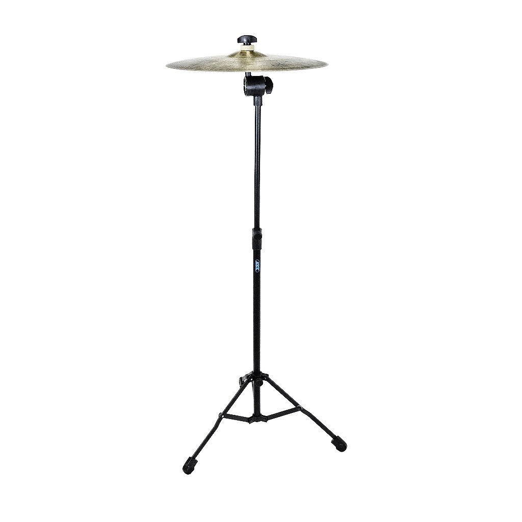 Estante Reta Ask B12R Prato Bateria Pedestal Com Regulagem