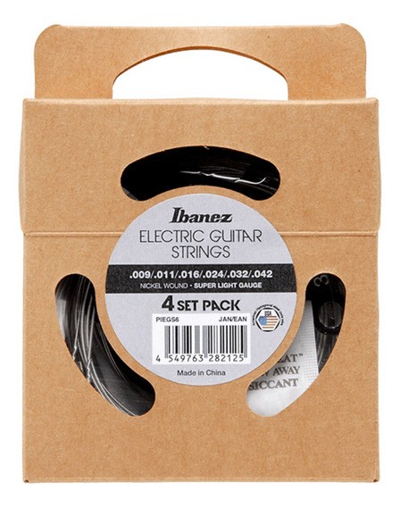 PIEGS61  Encordoamento  P/ GUITARRA 6 Cordas NICKEL.