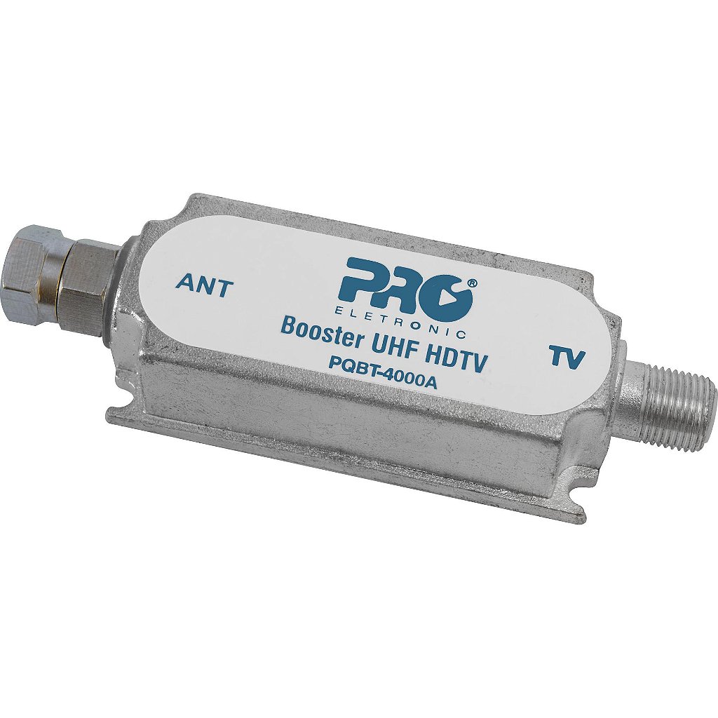 Mini Booster Digital Vhf / Uhf 40db Pqbt-4000a Proeletronic