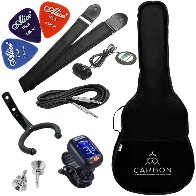Kit Acessórios Para Violão Clássico VX07