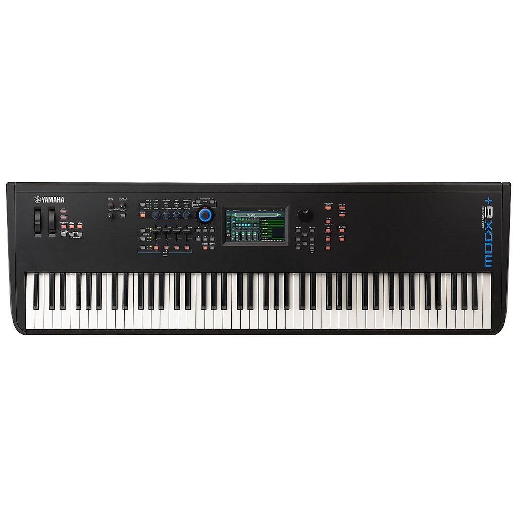 Teclado Yamaha MODX8+ Plus Sintetizador Preto